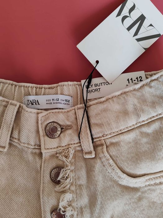 Нови къси панталонки от деним Zara