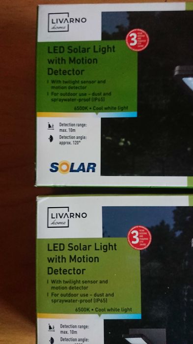 Reflector solar cu senzor de miscare LIVARNO