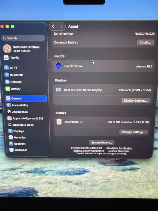 MacBook Air 13 M2 256GB 50 цикъла