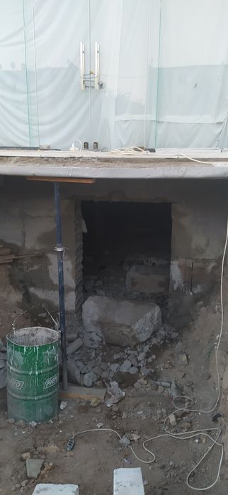 Демонтаж. Бетон тешамиз. Бетон кесамиз