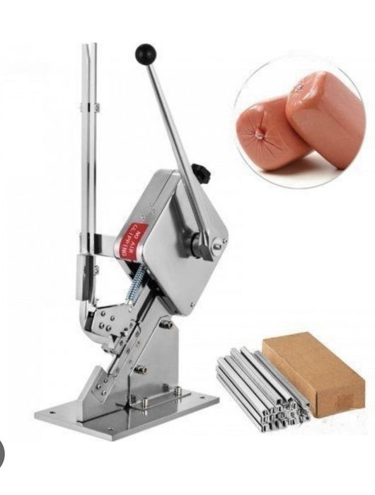 Ръчна клипс машина за връзване на колбаси