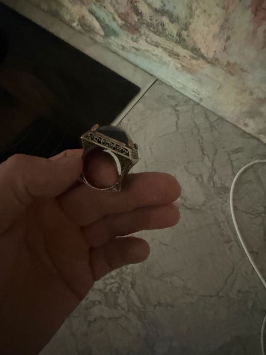 Печатка серебро.