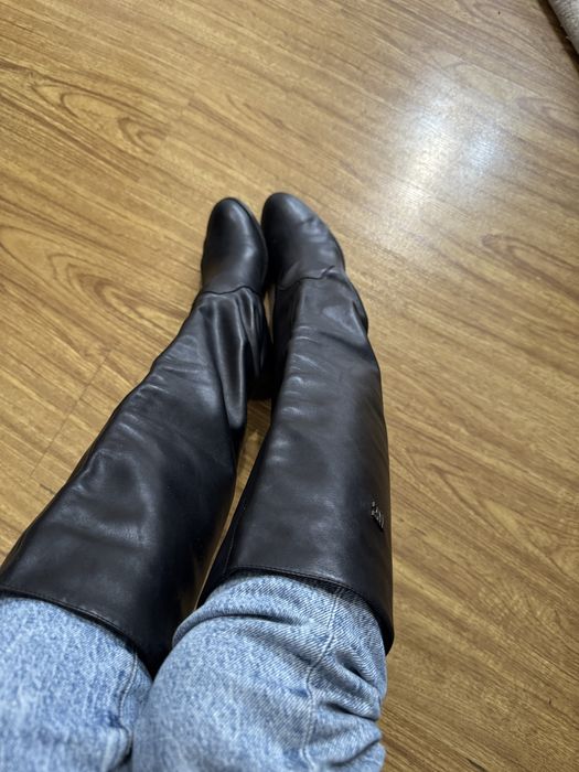 Сапоги  basconi кожаная