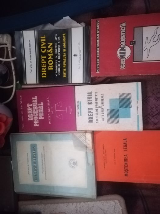 Manuale drept editii vechi