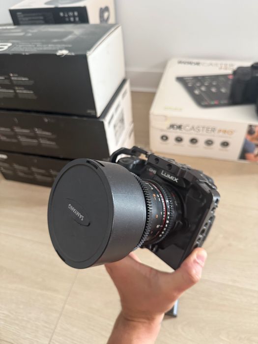 Panasonic GH5s + Obiectiv Samyang