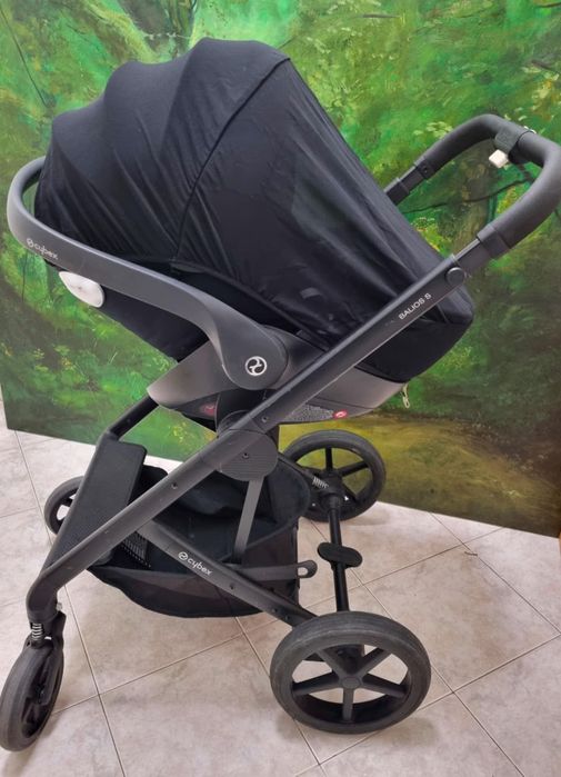 Количка 2 в 1 Cybex Balios S – Lavastone Black