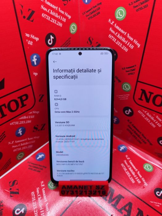 Redmi Note 14 5G Amanet SZ Non Stop