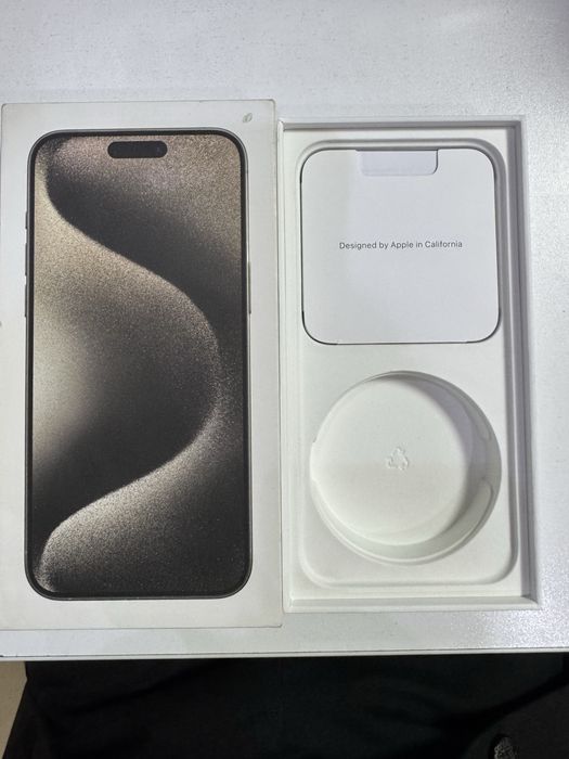 Iphone 15 Pro Max 256 GB. Состояние идеал! Ёмкость аккумалятора 85%.