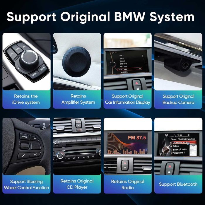 Мултимедия за BMW 3 4  NBT F30 F31 F32 F33 F34 F36 Android навигация