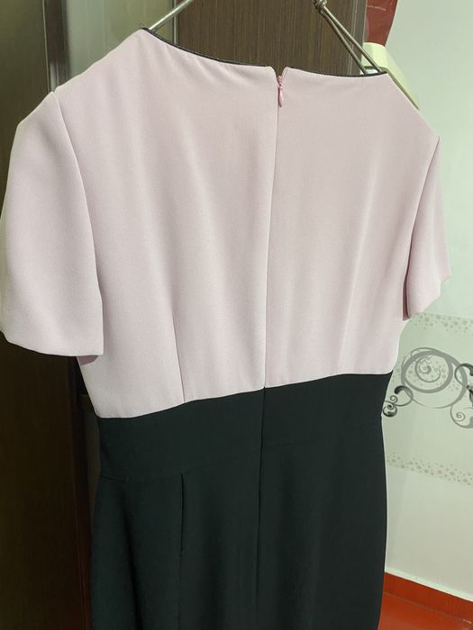 Rochie cu sacou roz (marimea 48)