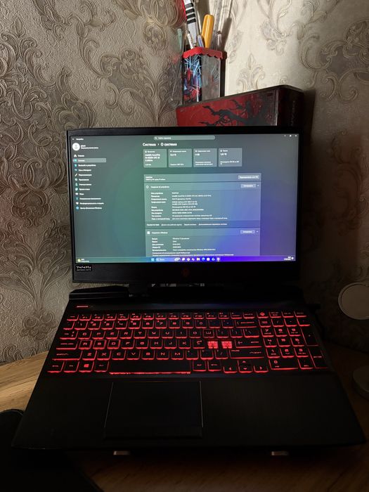 Игровой ноутбук HP OMEN 15inch i5 1050ti