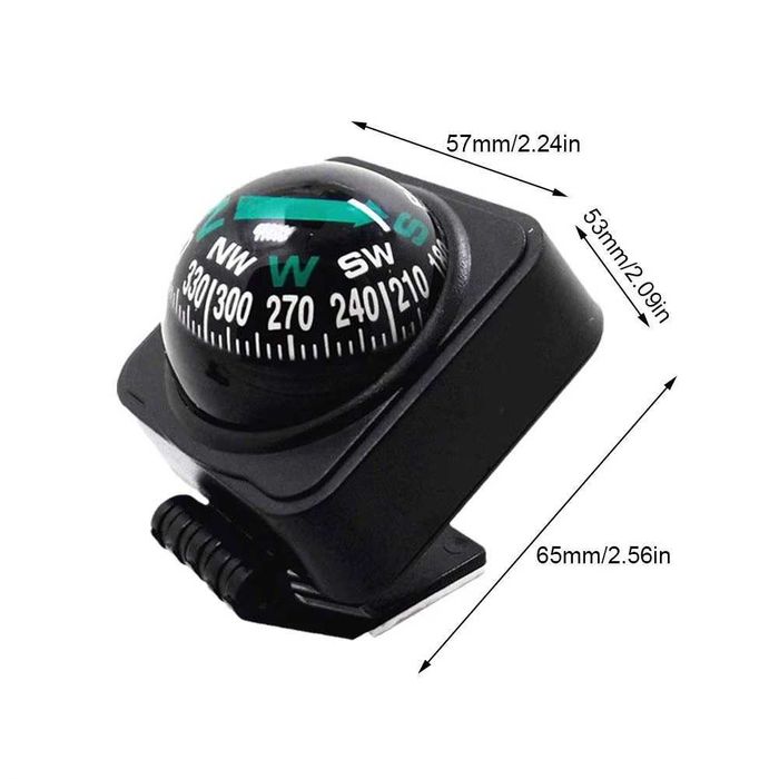 Компас за табло на кола, лодка и др.