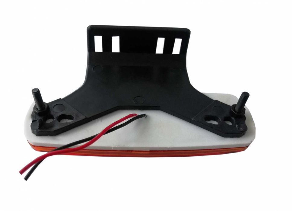 LED Маркер Диоден Габарит Токос Оранжев Със Стойка Водоустойчив 12-24V