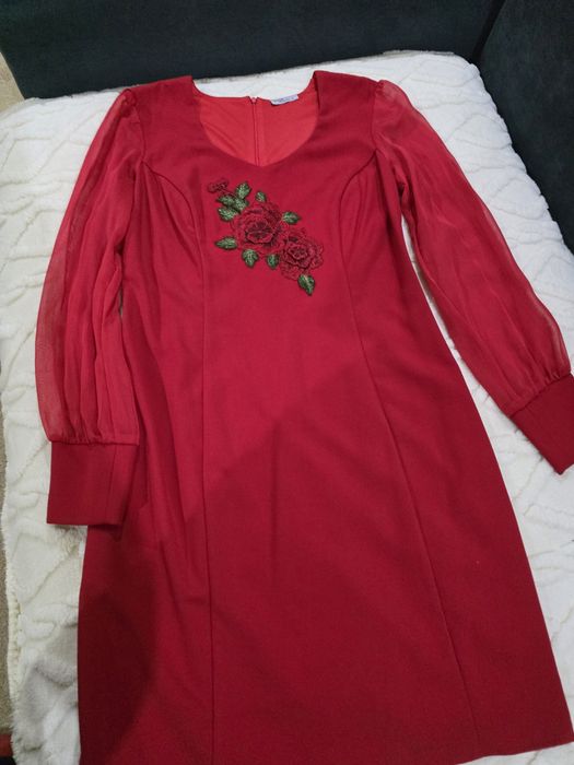 Rochie  roșie  femei