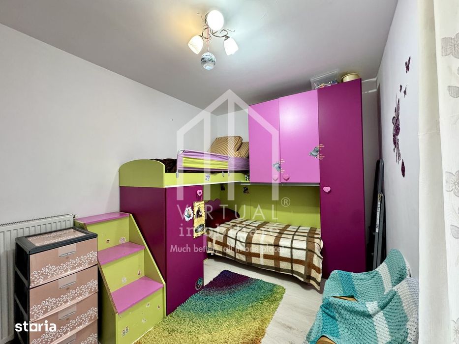 Apartament cu 3 camere, decomandat, 83mp utili, balcon 12mp, Selimbar