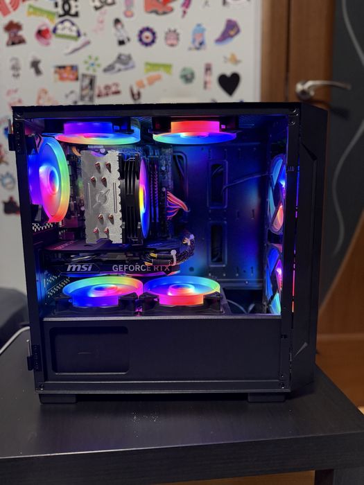 PC Gaming RGB RTX 4060 i7 8700 32gb