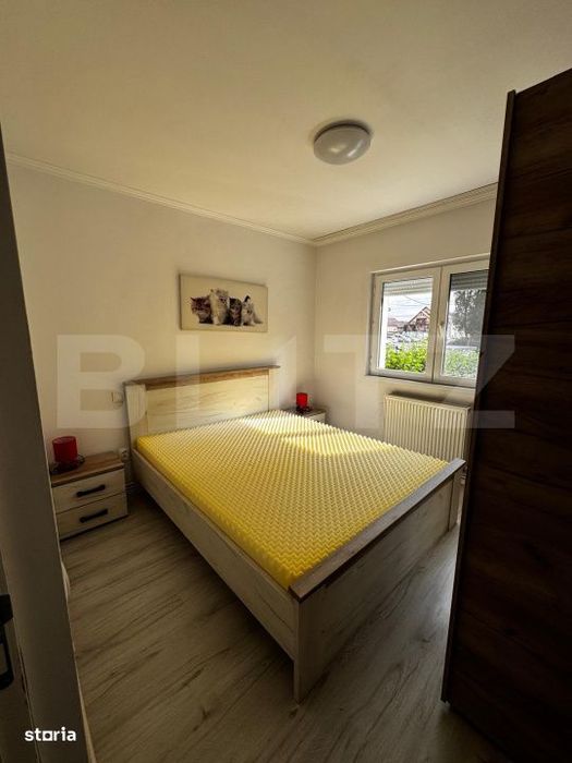 Apartament cu 2 camere, modern, mobilat si utilat.