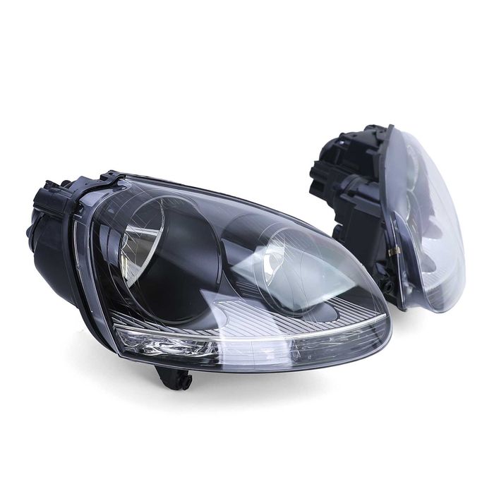 Far faruri VW Golf 5 Jetta look negru NOU