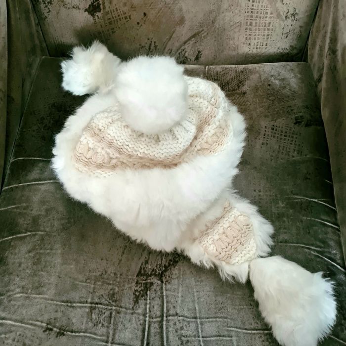 Меховая шапка ушанка