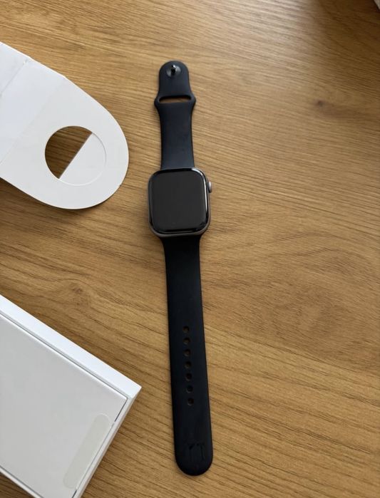 Vand Ceas Apple Watch seria 11 46mm Space Grey GPS-Garantie-Nou