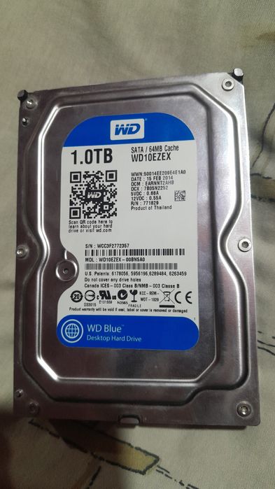 Hard disk 1TB wd
