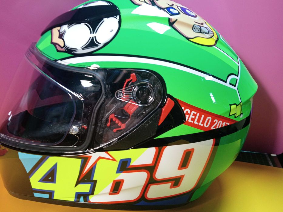 Мотошлем Agv. Италия.