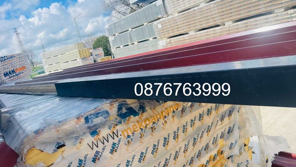 Обшивки ъгли и аксесоари за термопанели сандвич панели