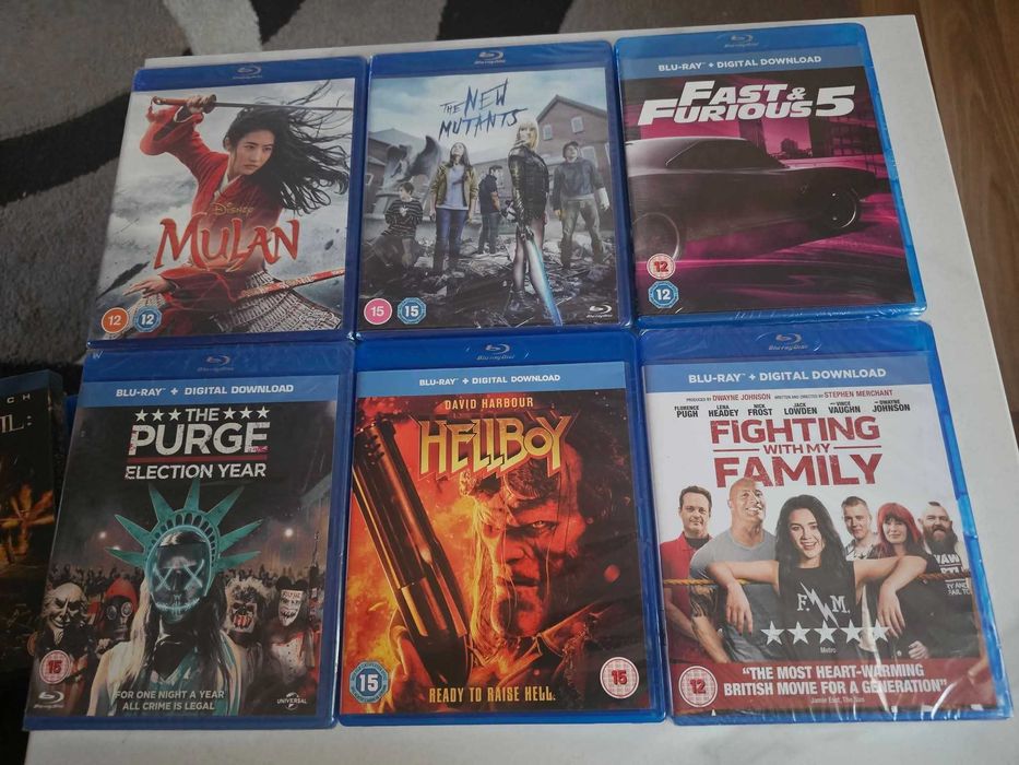 Продавам Blu-ray филми