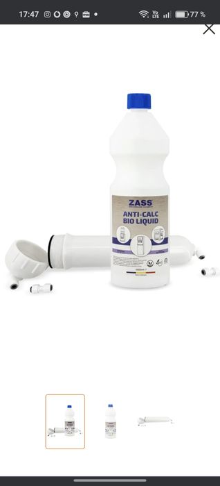 SET DISPOZITIV DE DETARTRARE și igienizare dozatoare de apă