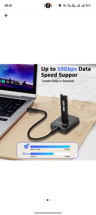 Dock ssd nvme m2