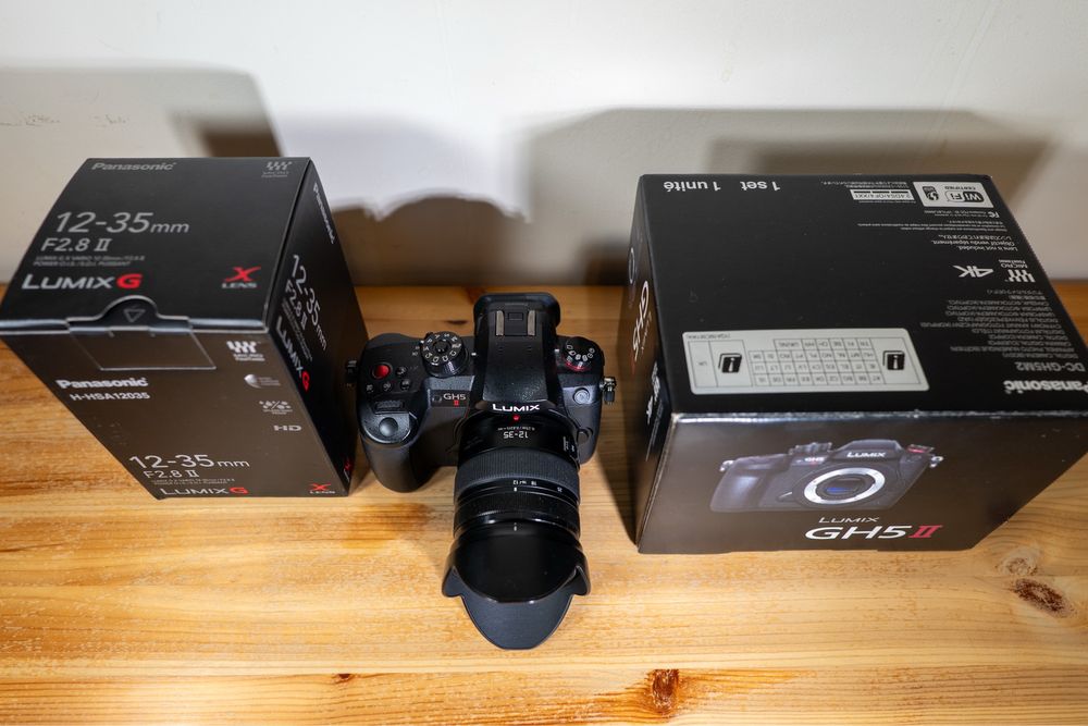 Panasonic GH5 II + 12-35mm f2.8 II – KIT COMPLET VIDEO