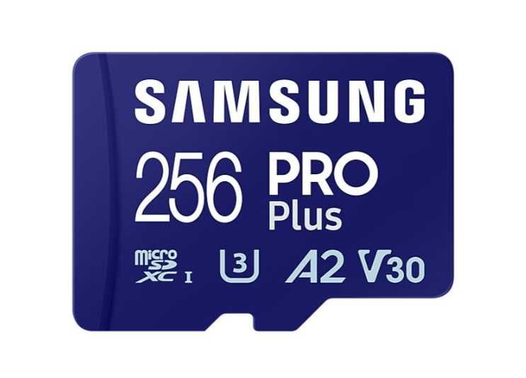 Card de memorie Samsung microSD, PRO Plus, 256GB, 160MB/s + adaptor