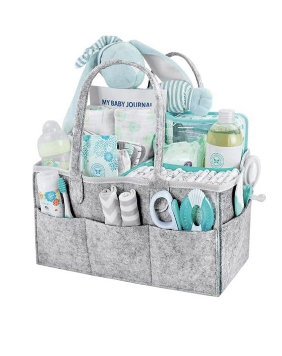 Geanta depozitare bebe cu compartimente