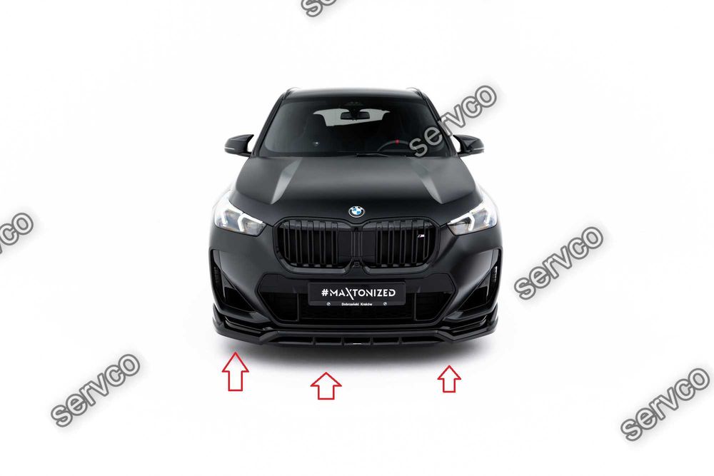Prelungire splitter bara fata Bmw X1 M35i U11 2022- v2 - Maxton Design