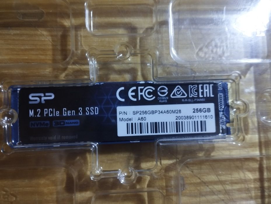 Продам M2 ssd 256 Гб новый