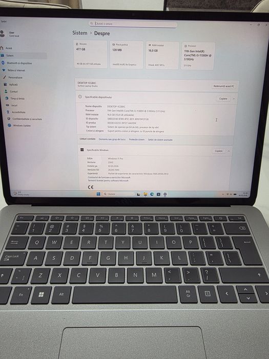 Laptop Microsoft Surface Studio