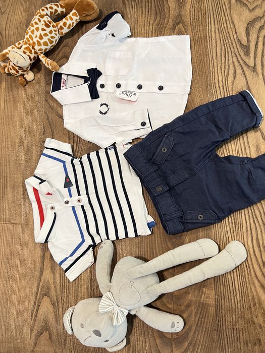 Дрешки за момче 3-6м. OBaiBi