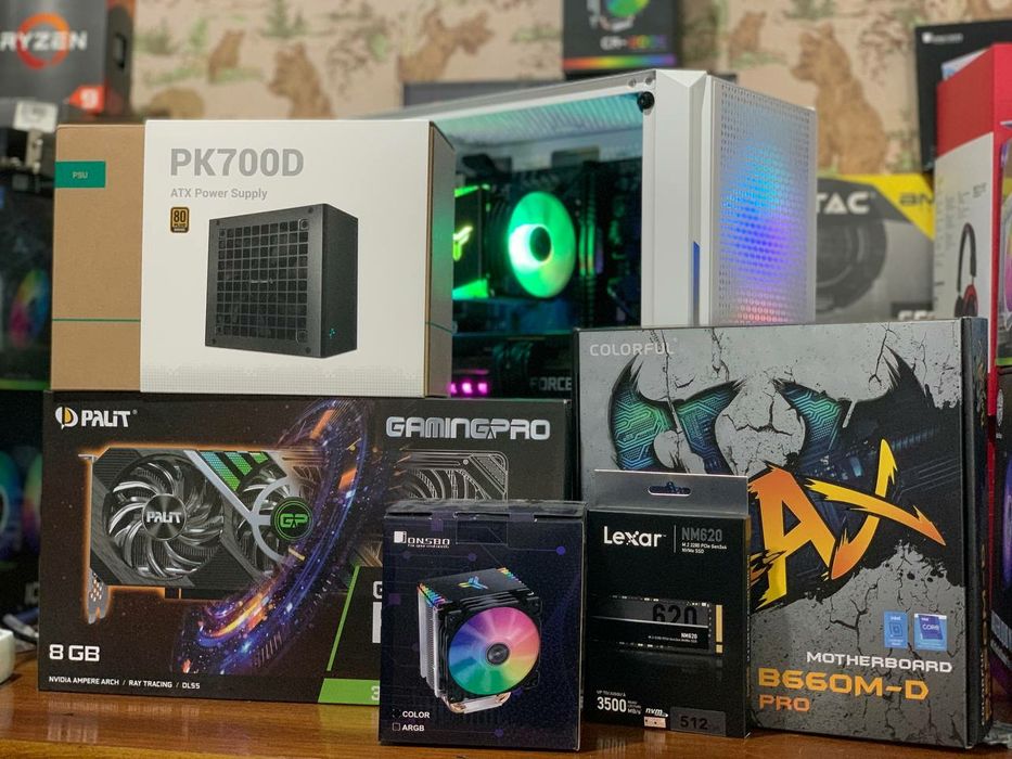 Продам сборку cor i5-12400f