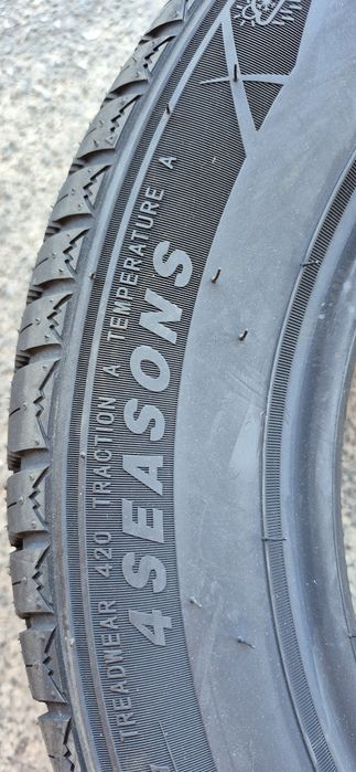 4 anvelope M+S noi Tercelo 155/65/13,dot 2025.Pretul este pe bucata.
