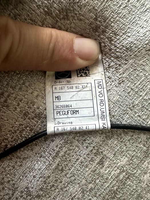 Предна камера + кабел за Mercedes-Benz GLE, GLC, GLA, GLB, CLA, CLE, A