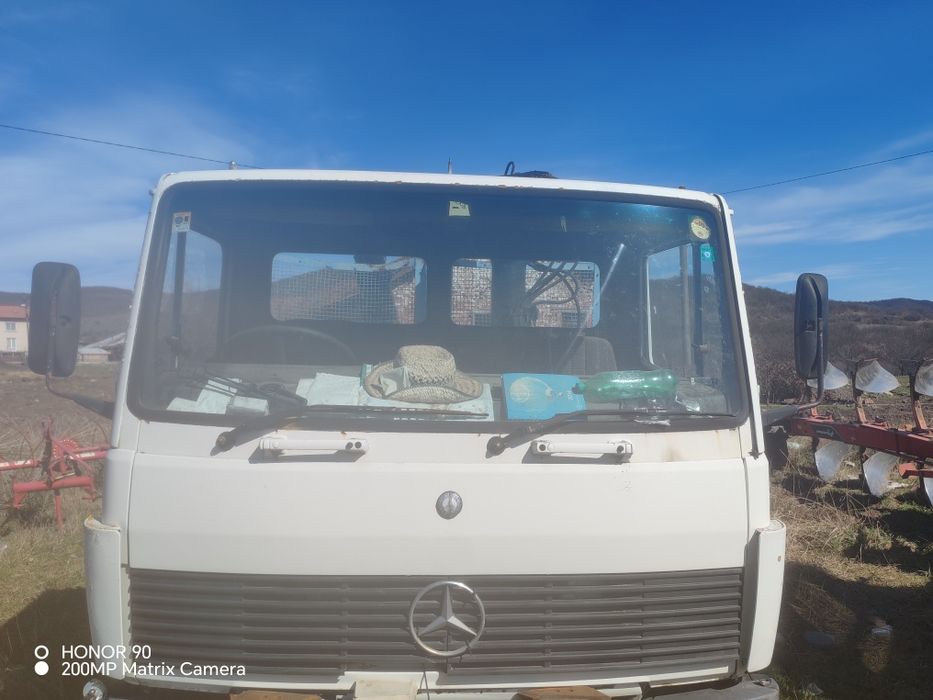 Mercedes 814 с кран