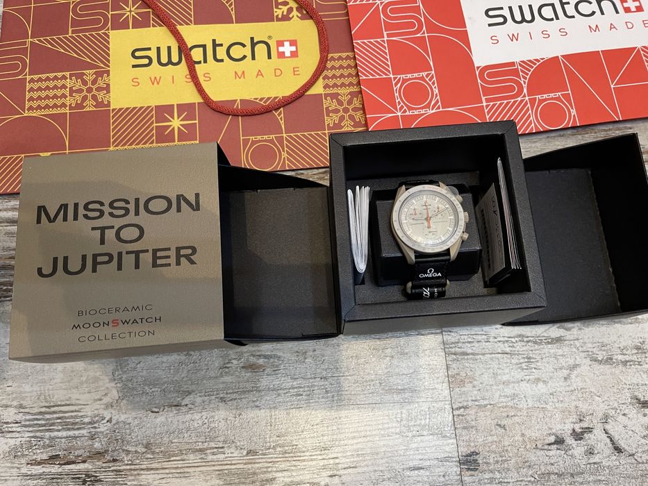 Ceasuri Swatch  Omega Sun, Moon,Jupiter
