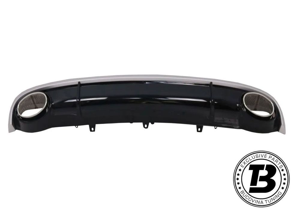 Difuzor Bara Spate cu Ornamente compatibil cu Audi A7 RS7 Design