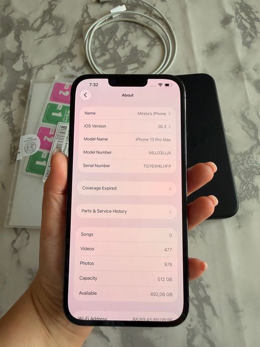 iPhone 13 Pro Max 512 GB Sierra Blue