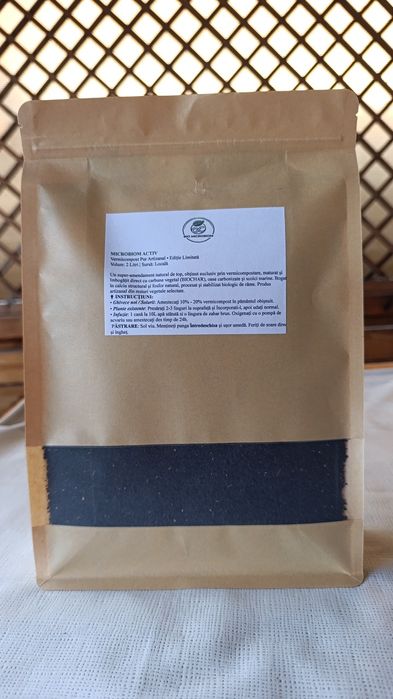 Biohumus / Vermicompost Pur - Ingrasamant Natural Humus de Râme