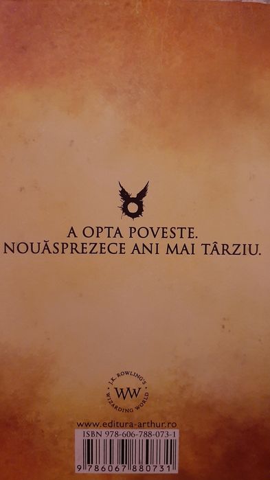 Carte Harry Potter si copilul blestemat