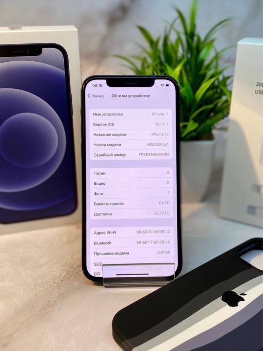 iphone 12 состояние завод