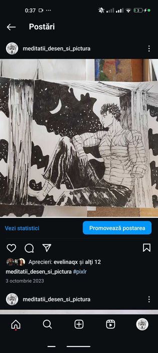 Meditații admitere liceu/gimnaziu arte plastice