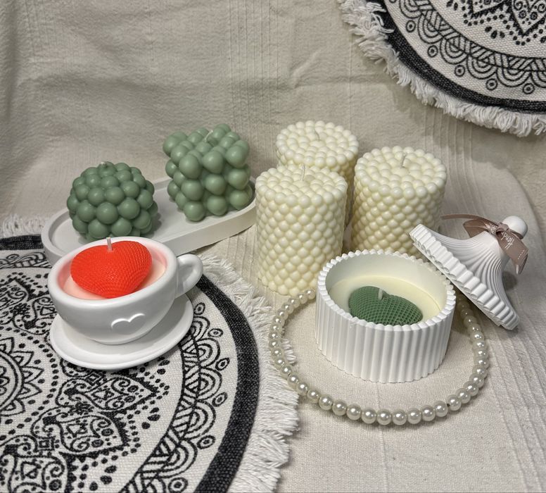 Ръчно изработени ароматни соеви свещи