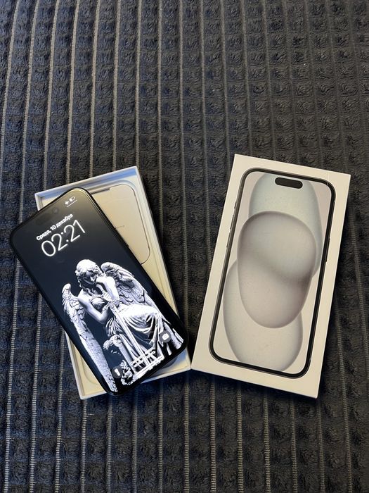 Айфон 15  128гб на гарантии обмен есть